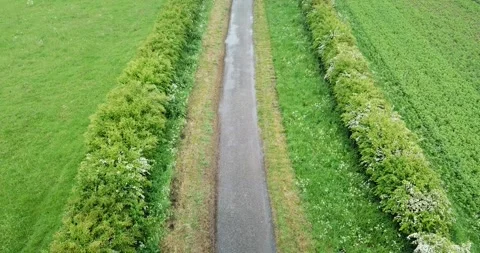 Behind Tracking Drone Shot of a man on a motorbike. 库存影片 242584688