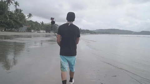 Behind The Vlog - Beach in PH Video stock 243095781