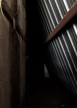 Behind the wall Stock Photos