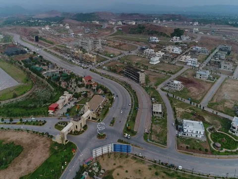 Behria Enclave Rotate B Stock Footage 80268581