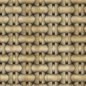 Beige abstract background with 3 D grid structure created in PC, Stock Photos