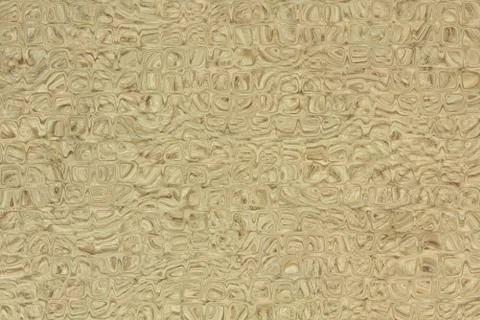 Beige abstract checkered and cube shape pattern as background. Stock Illustration