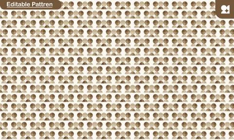Beige abstract circular pattern background イラスト素材