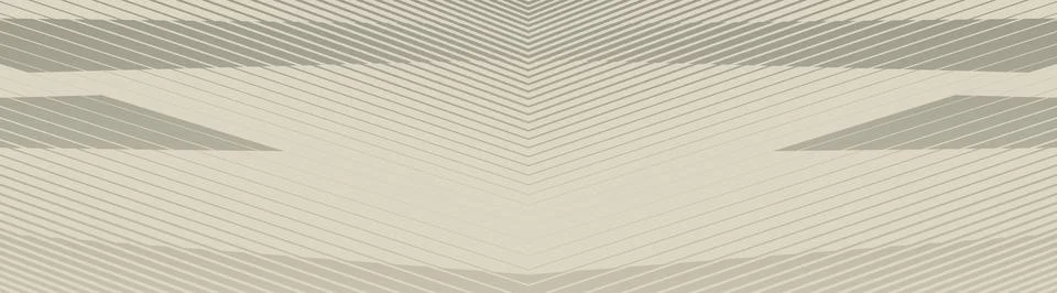 Beige abstract geometric background with layered diagonal stripes converging Illustrazione stock