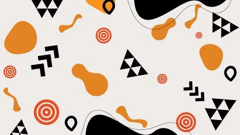 Beige abstract motion art background Stock Illustration