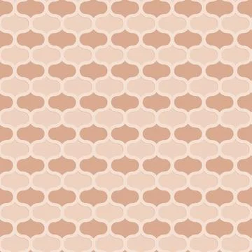 Beige arabic seamless pattern, embossed background for design and decoration Illustrazione stock