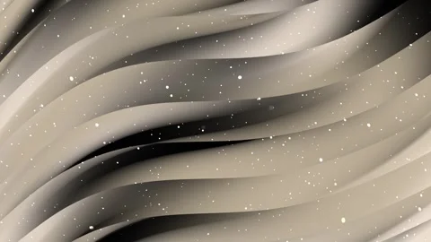 Beige background space, luxury white particle light streaks, abstract dark black Stock Footage 297954237