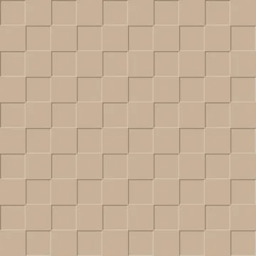 Beige background of square plates. Simple flat design for website design, ban Stock Illustration