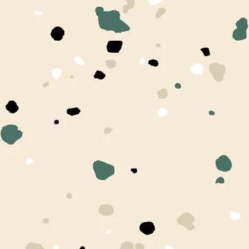 Beige background with wax melted crayon art Stock Illustration