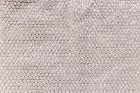 Beige bubble foil for wrapping, texture background Foto stock