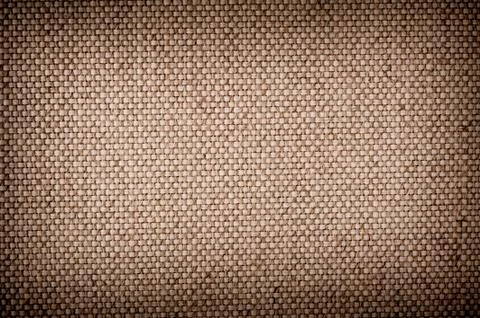 Beige burlap cloth texture Foto stock