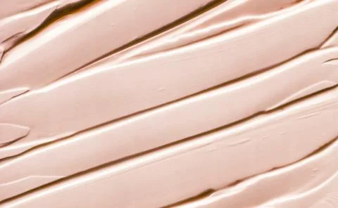 Beige cosmetic texture background, make-up and skincare cosmetics product, cr Stock Photos
