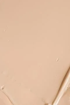 Beige cosmetic texture background, make-up and skincare cosmetics product, cream Stock Photos
