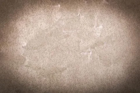 Beige crumpled paper texture for background. Selective focus Stock Photos