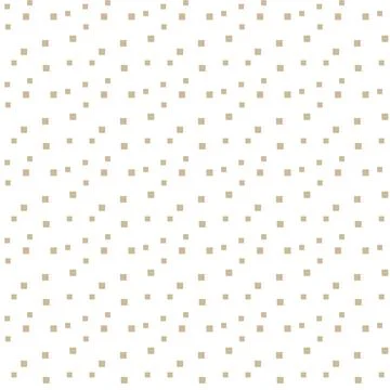 Beige cute Seamless repeat pattern with random uneven squares shapes on white Illustrazione stock