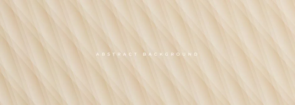 Beige diagonal fabric abstract background, warm soft tones and gentle shadows Stock Illustration