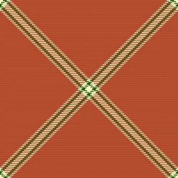 Beige fabric pattern textile, 1970s plaid tartan check. Customizable seamle.. Illustrazione stock