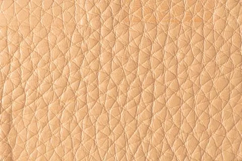 Beige Genuine Leather Texture Pattern Stock Photos
