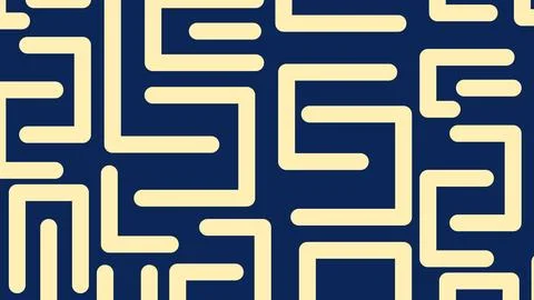 Beige geometric maze background Illustrazione stock