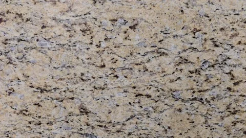 Beige granite stone texture background with black and grey speckles Stock Footage 341900969