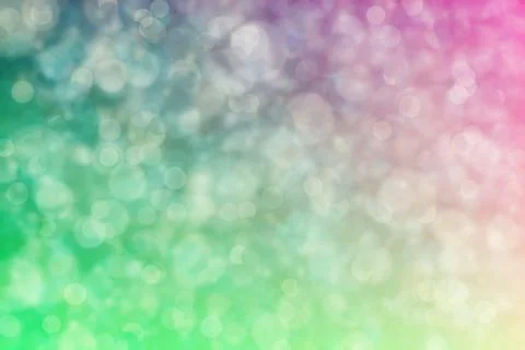 Beige to green abstract defocused background, circle shape bokeh pattern. イラスト素材