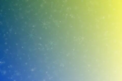 Beige to green abstract defocused background, star shape bokeh pattern. イラスト素材