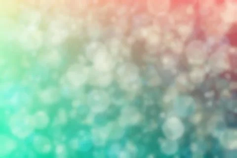 Beige to green abstract defocused background, circle shape bokeh pattern. Stock Illustration