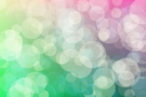 Beige to green abstract defocused background, circle shape bokeh pattern. 스톡 일러스트