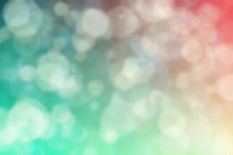 Beige to green abstract defocused background, circle shape bokeh pattern. Stockillustratie