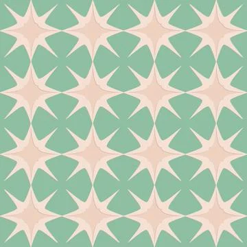 Beige green emerald arabic seamless pattern, elegant embossed background orie Stock Illustration