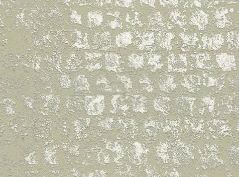 Beige grunge wall texture featuring white paint splatters, creating a distres Stock Photos