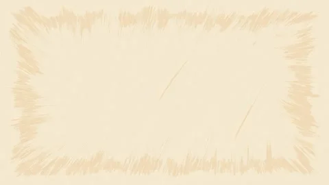 Beige hand drawn brush stroke border frame with copy space text overlay sea.. Stockbeeldmateriaal 342046347