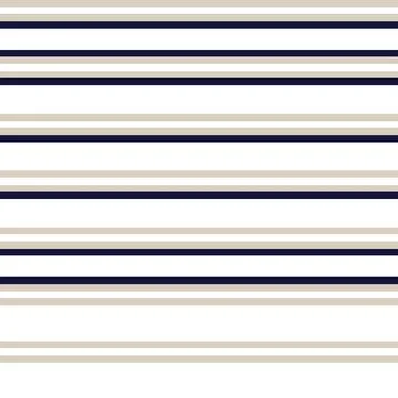 Beige Horizontal Striped seamless pattern design Stock Illustration