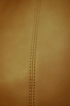 Beige leather Stock Photos