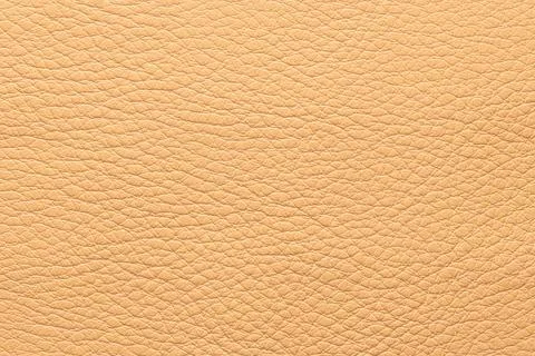 Beige leather texture background with fine pebble grain pattern Stock Photos