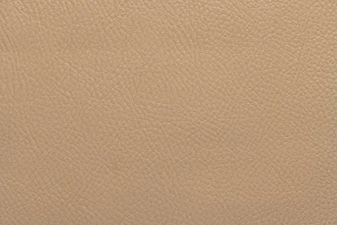 Beige leather texture background with fine grain and natural pattern Stock Photos