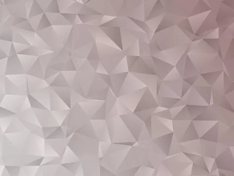 Beige low poly background Stock Illustration