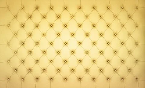 Beige luxury buttoned leather pattern Illustrazione stock