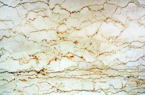 Beige marble texture, abstract background and natural gold thread pattern Stock Photos