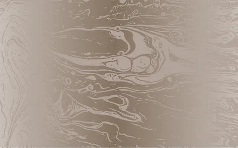 Beige marble texture. Hand drawn marbled pattern. Light vector surface. Illustrazione stock
