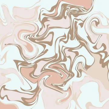 Beige marble texture. Vector illustration. Liquid paint imitation pattern Stock Illustration