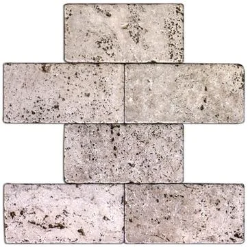 Beige marble tile seamless texture facing tiles natural stone Stock Photos