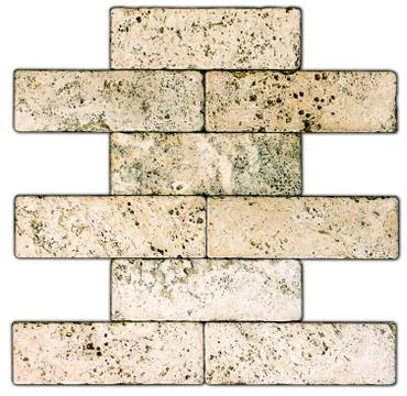 Beige marble tile seamless texture facing tiles natural stone Stock Photos
