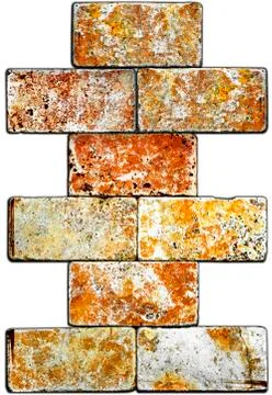Beige marble tile seamless texture facing tiles natural stone Stock Photos