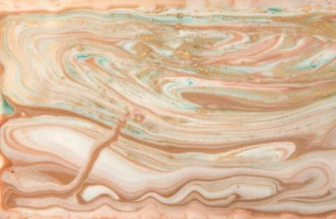 Beige marbling pattern. Golden marble liquid texture. Stock Illustration