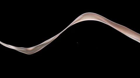 Beige paint splash in the air, Slow Motion Stock Footage 27136646