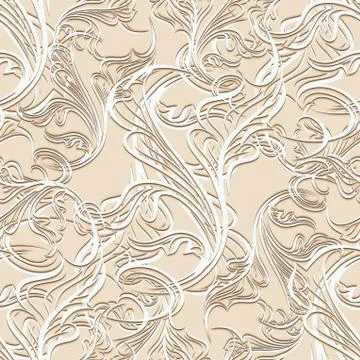 Beige Pattern Illustrazione stock