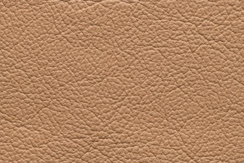 Beige Pebble Leather Texture Background Macro Stock Photos