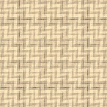 Beige plaid pattern. Seamless texture, classic design. Perfect for background Stock Illustration