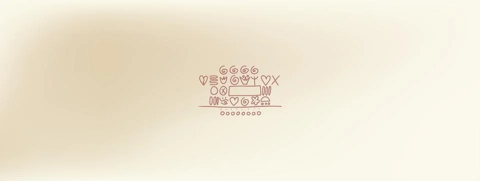 Beige plain gradient background in pale ivory for presentation. Light gradation イラスト素材